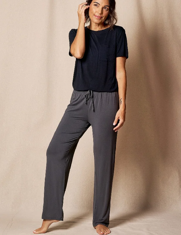 Bamboo Sleep Pants - Grey Fashionable Track Pants