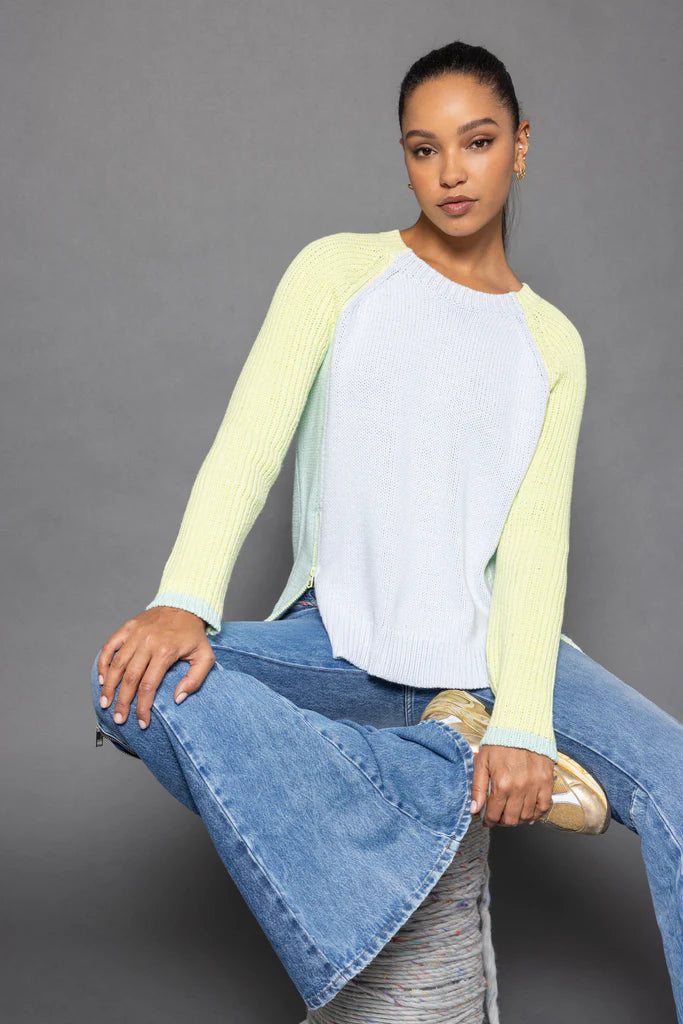 Lisa Todd Zip Me Sweater Elegant Classic Vintage