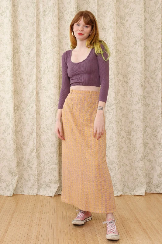 Eurobeat Pocket Skirt XS chiffon skirt airy