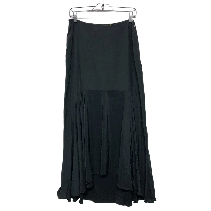 Skirt Designer By Roberto Cavalli In Black, Size:M lace skirt delicate
