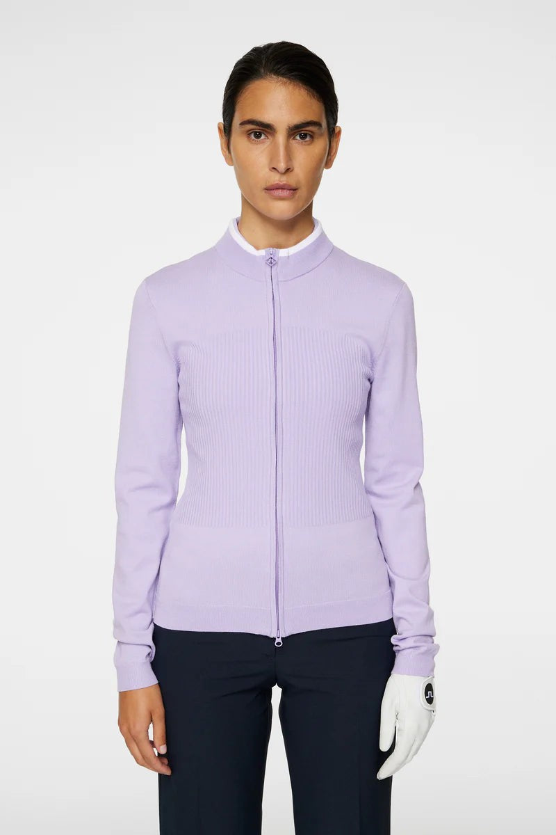 J.LINDEBERG Women Anna Zip Sweater Sweater Knitwear Pullover