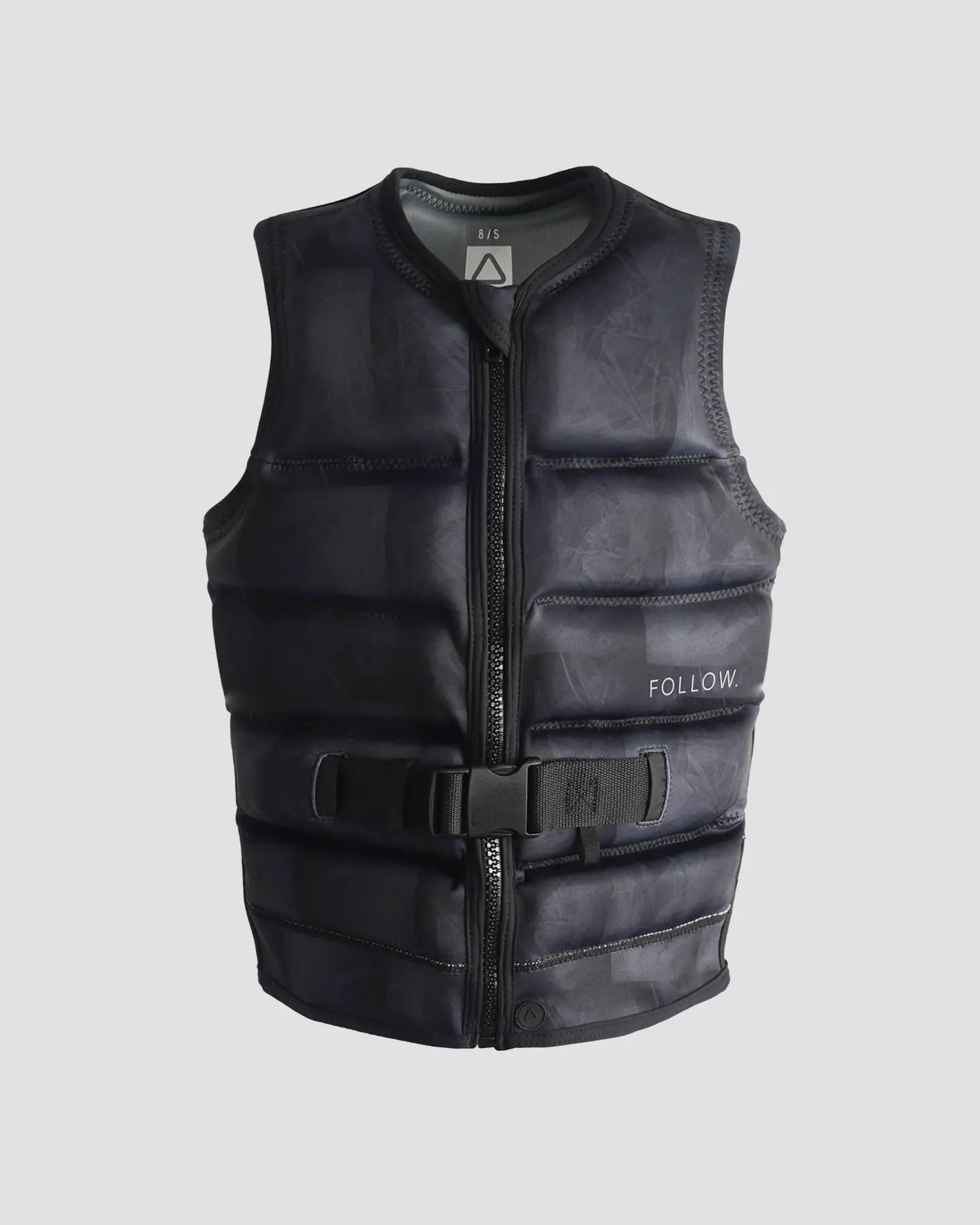 Follow Order Ladies Life Jacket - Charcoal Tiered Jacket Buttoned Jacket Zippered Jacket Follow Order Ladies Life Jacket - Charcoal Tiered Jacket Buttoned Jacket Zippered Jacket
