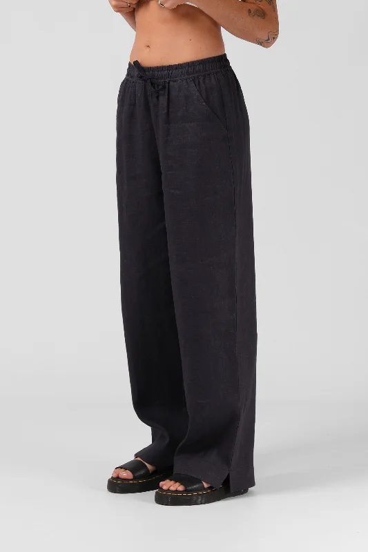 Vari Pant - Deep Sea Chic Wool Trousers