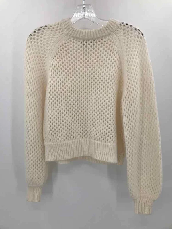 Pre-Owned Joie Ivory Size XXS Sweater Polka Dot Checkered Tartan