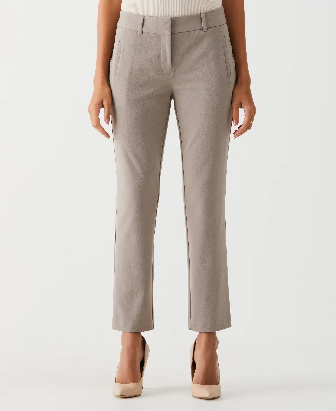 Straight Leg Ankle Pant Stylish Casual Pants
