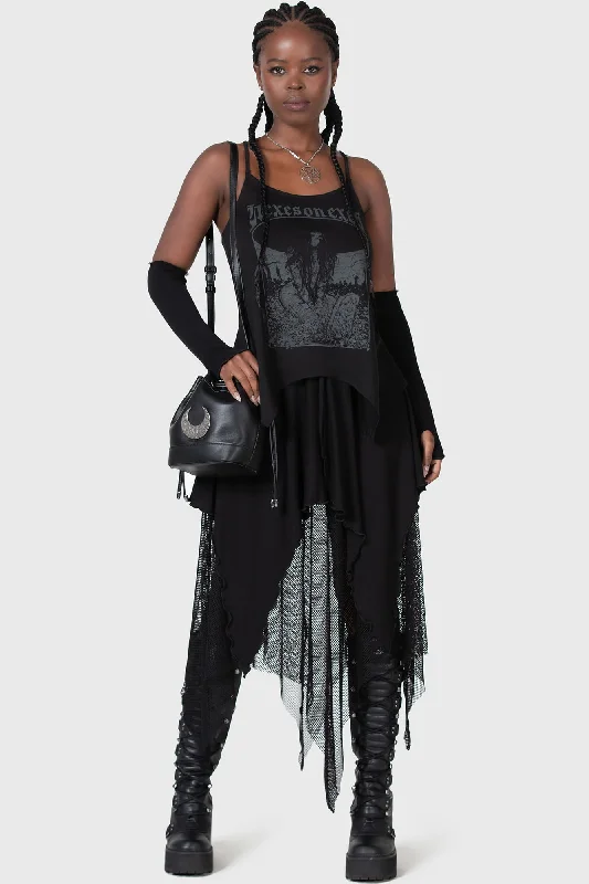 Witchiness Skirt linen skirt airy