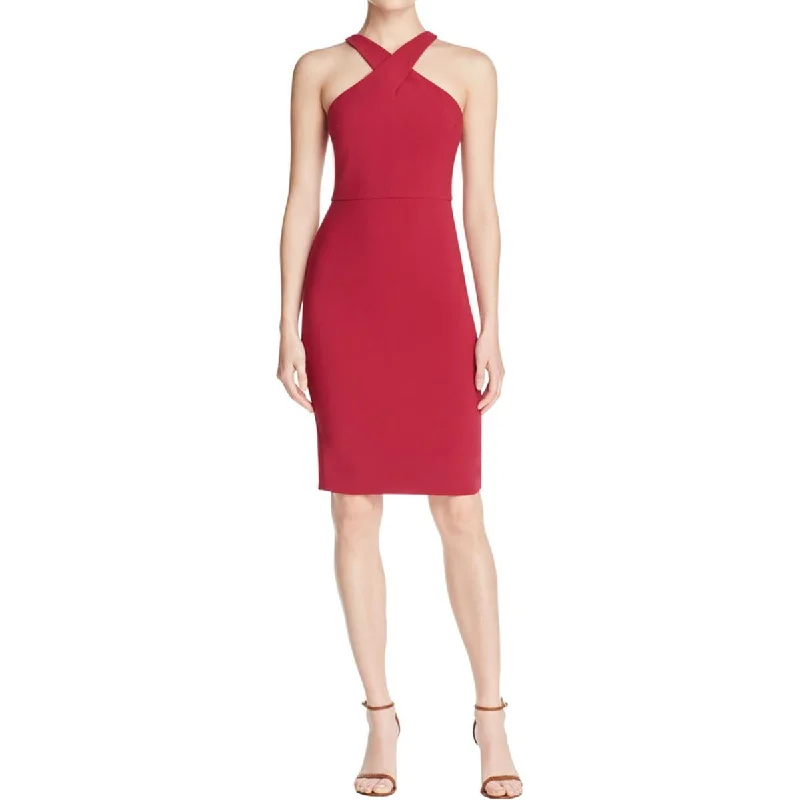 Likely Womens Carolyn Criss Cross Halter Party Dress Tunics Exclusive limited