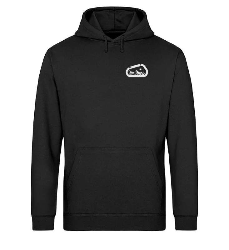 Karabiner - Unisex Organic Hoodie Hoodie with Hem Ribbing Snug Secure