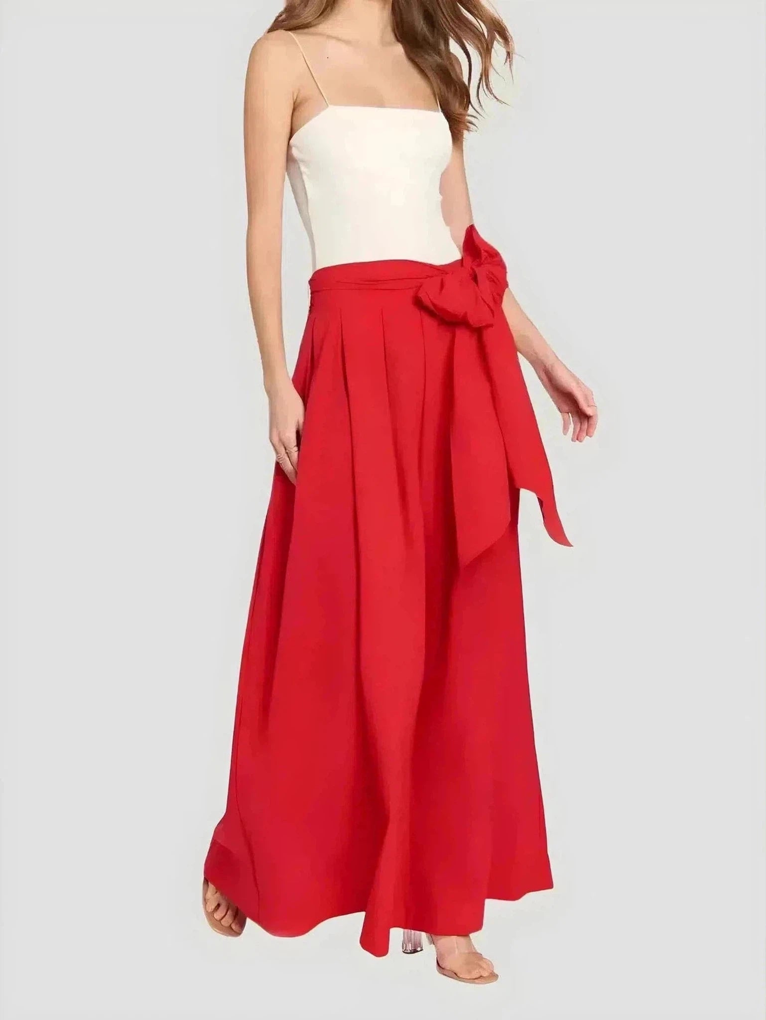 AMANDA UPRICHARD Giada Maxi Skirt seamless skirt comfort