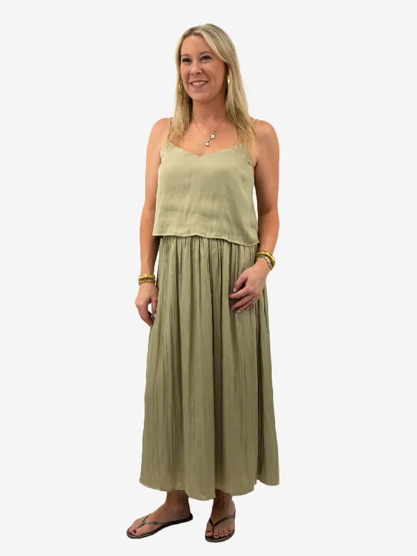 Kahleese Skirt in Meadow corduroy skirt textured